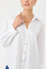 Eb+Ive Studio Shirt, Salt