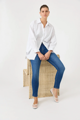Eb+Ive Studio Shirt, Salt