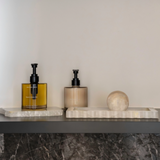 Palazzo Scalloped Bar, White Onyx