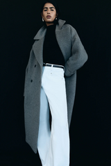 Elka Collective Montana Coat, Warm Grey