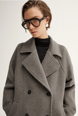 Elka Collective Montana Coat, Warm Grey