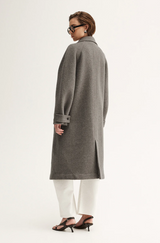 Elka Collective Montana Coat, Warm Grey