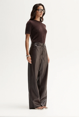 Elka Collective Mochi Knit Top, Shiraz