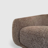Jude 3 Seat Sofa, Brown