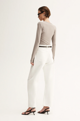 Elka Collective Sierra Top, Almond Marle