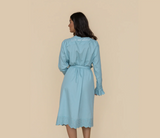 Heirloom Lace Robe, Blue