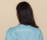 Heirloom Lace Robe, Blue
