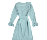 Heirloom Lace Robe, Blue