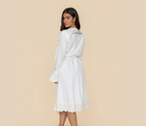 Cloud Dancer Heirloom Lace Robe