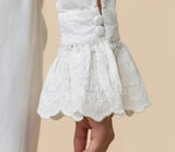 Cloud Dancer Heirloom Lace Robe