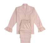 Heirloom Lace Long Sleeve Pyjama Set, Rose