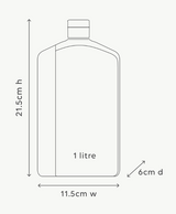 Al.ive 1L Wash Refill, Mango & Lychee