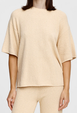 Kinny Camden Knit Tee, Natural