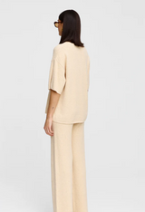 Kinny Camden Knit Tee, Natural
