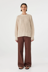 Arcaa Solene Sweater, Cream & Sand