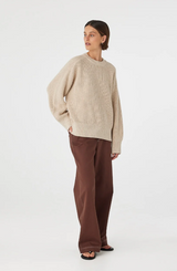 Arcaa Solene Sweater, Cream & Sand