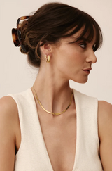 Thurston & Lovey Bianca Snake Chain Necklace