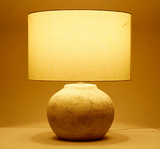 Deacon Table Lamp, Beige