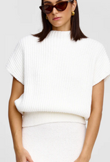 Kinny Laurel Knit, Ivory