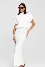 Kinny Laurel Knit, Ivory