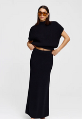 Kinny Harper Skirt, Black
