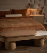 Arlo Bench Light Oak & Terrazzo