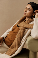 Eb&Ive Sable Knit Scarf