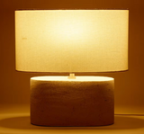 Vannah Table Lamp, White