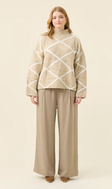 McKenna Diamond Jumper, Stone
