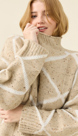 McKenna Diamond Jumper, Stone