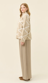 McKenna Diamond Jumper, Stone