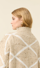 McKenna Diamond Jumper, Stone