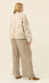 McKenna Diamond Jumper, Stone