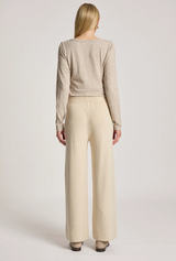 Eb&Ive Samira Knit Pant, Bisque