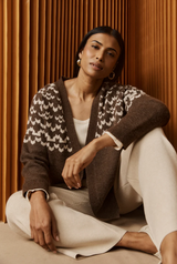 Eb&Ive Samira Knit Pant, Bisque