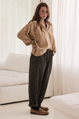 Mamapapa Fennel Corduroy Shirt, Chocolate