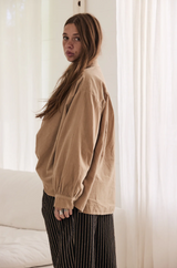 Mamapapa Fennel Corduroy Shirt, Chocolate