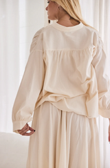 Mamapapa Fennel Corduroy Shirt, Offwhite