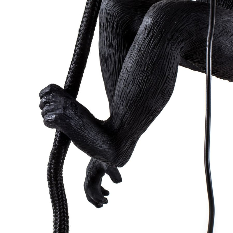 Seletti Hanging Monkey Lamp with Rope