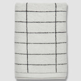 Mette Ditmer Tile  Towel, Black & White