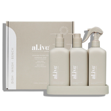 Al.ive Kitchen Trio, lemon & pomegranate, watermelon & lime