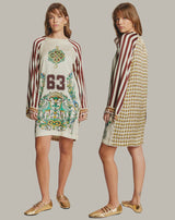 Alani Boat Neck Mini Dress, Sporty Jade