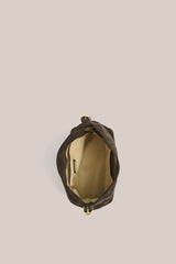 Vestirsi Eden Dark Chocolate Suede Bag