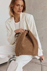 Vestirsi Sienna 2.0 Brown Suede Hobo