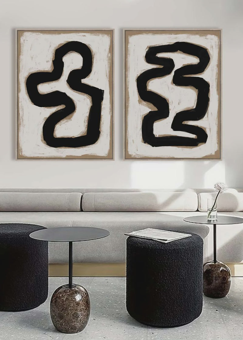 Enigma Diptych Artwork