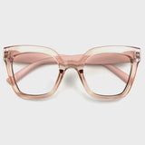 Captivated Eyewear Valentina Glasses, Blush