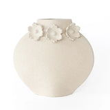 Ceramic Summer Vase 'Sculptural Flowers'