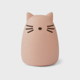 Winston Cat Night Light, Rose