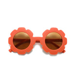 Baby and Toddler Flower Sunglasses,  Coral