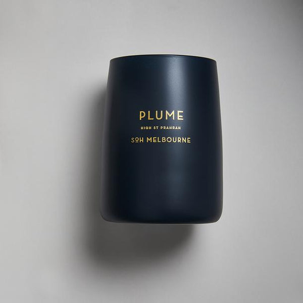 SOH Navy Candle, Plume